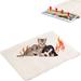 Self Heating Pet Pads Pet Blanket for Cat/Dog Pet Heating Pad Self Warming Cushion Mat for Cats Dogs Self Heated Cat Dog Bed/Pet Thermal Mat Blanket Ecological 24x18 Inches