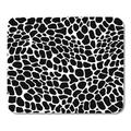 KDAGR Crocodile Lizard Reptile Skin Pattern Black and White Scale Alligator Mousepad Mouse Pad Mouse Mat 9x10 inch