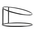 Pet Dish Holder Iron Single Elevated Non-slip Puppy Bowl Stand Cat Bowl Holder