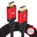 RitzGear 2 ft. 4K HDMI Cable High Speed 18 Gbps HDMI to HDMI Cable 10 Pack