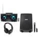 Samson Expedition XP106W 6 Rechargeable Powered PA DJ Speaker+Mic+Free Speaker!