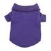 POLO DOG SHIRT Preppy Button Down Cotton Shirts for Dogs 5 Colors To Choose From(Small - 12 Ultra Violet)