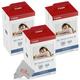 Three Canon KP-108IN Selphy Color Ink 4x6 Paper Set 3115B001 for SELPHY CP910 CP900