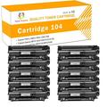 Toner H-Party Compatible Toner Cartridge for Canon 104 0263B001AA Black works with Canon FaxPhone D420 D480 ImageClass MF4150 MF4370DN canon faxphone l100 printer (2 000 Pages)