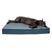 FurHaven Pet Products Quilt-Top Convertible Indoor-Outdoor Deluxe Cooling Gel Deluxe Mat Pet Bed for Dogs & Cats - Calm Blue Jumbo Plus