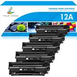 12A Q2612A Toner Cartridge Compatible for HP Q2612A 12A LaserJet 1012 1015 1018 3015 3020 3030 3050 3050z M1005MFP M1319MFP Printer (Black)