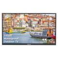SYLVOX 55 inch Outdoor TV for Partial Sun 1000 Nits 4K UHD TV IP55 Waterproof TV Outdoor Smart TV Support Bluetooth & Wi-Fi (Deck Series)