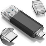 USB Flash Drive-3.0 Type C Memory Stick for External Storage Data 2 in 1 Flash Drive with USB and Type C Port