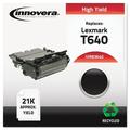 Remanufactured Innovera 83640 Black Laser toner cartridge for lexmark t640 642 644 (64015ha compatible)