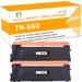 Toner H-Party Compatible Toner Cartridge for Brother TN660 TN-660 TN630 TN-630 for HL-L2300D HL-L2380DW HL-L2320D DCP-L2540DW MFC-L2700DW MFC-L2740DW MFC-L2685DW HL-L2360DW Printer Ink (2-Pack Black)