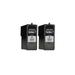 PrinterDash Replacement for Dell 966/968/968W Black Inkjet (2/PK) (Series 7) (310-8376_2PK)