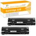 Toner H-Party 2-Pack cartridge 128 Compatible 128 Canon Toner Cartridge for Canon 128 image CLASS MF4550 MF4570DN MF4770N D530 D550 FAXFHONE L100 L190 Printer Black Ink