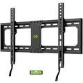 USX MOUNT Large Fixed TV Wall Mount Low Profile TV Bracket for 37-82 Flat Screen TVs Max VESA 600x400mm Holds up to 132lbs