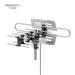 HD TV Motorized Outdoor Antenna with 150-Mile Range TA-983 360Â° Rotation Dual Frequency Outdoor TV Antenna