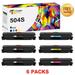 Toner Bank 6-Pack Compatible Toner Replacement for Samsung CLT-Y504S/XAA CLP-415N 415NW CLX-4195 4195N 4195FN 4195FW Xpress SL-C1810W C1860F 3x Black Cyan Magenta Yellow