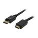 Kaybles DP-HDMI-6FT 6 ft. DP to HDMI Cable Gold Plated DisplayPort to HDMI Cable 1080p Full HD for PCs to HDTV Monitor Projector with HDMI Port