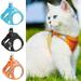 Cheers.US Pet chest strap vest type breathable dog traction rope reflective dog walking rope