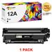 12A Toner Cartridge Replacement for HP 12A Q2612A Work with HP Laserjet 1020 1022 1012 1010 1015 1018 1022n 1022NW 3015 3030 3020 3050 3052 3055 M1005 M1319 M1319F Printerï¼ˆ1-Packï¼ŒBlackï¼‰