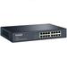 16-Port 100M Ethernet Unmanaged Switch- Desktop or Rackmount Plug and Play Traffic Optimization