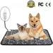 Pet Heating Pad Electric Heating Pad for Cat and Dog Indoor Waterproof Animal Heated Bed Mat Adjustable Temperature And Constant Heating Warm And Comfortable