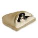 Snoozer Cozy Cave Rectangle Pet Bed Small Khaki Hooded Nesting Dog Bed