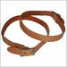 83AI Hilason Western Leather Horse Breast Collar Tugs W/ 1 Wide 26 Length Brown