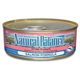 Natural Balance Salmon Formula Wet Cat Food 5.5-Ounce Can (Pack of 24)