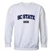 W Republic Women South Carolina State University Bulldogs Mom Crewneck Fleece White - 2XL