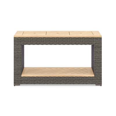 Boca Raton Outdoor Sofa Table by Homestyles in Brown