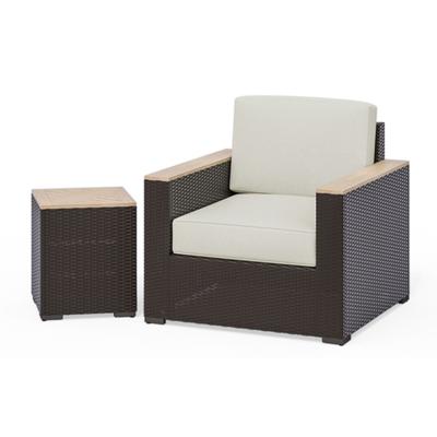 Palm Springs 2Pc Outdoor Set by Homestyles in Brown
