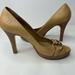 Gucci Shoes | Gucci Guccisimma Horsebit Open Toe Light Sand Leather Heels Size 8.5 | Color: Tan | Size: 8.5