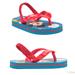 Disney Shoes | Disney Harper Canyon Kids Sandals Mickey Mouse Red Blue Size 11/12 | Color: Blue/Red | Size: 11/12