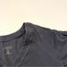 Athleta Dresses | Athleta | Grey V Neck Ruched Short Sleeve Dress Zipper Pocket Womens Medium | Color: Gray | Size: M