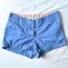 J. Crew Shorts | J. Crew Blue Cotton Chino Broken In Shorts | Color: Blue | Size: 4