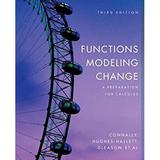 Functions Modeling Change : A Preparation for Calculus 9780471793021 Used / Pre-owned