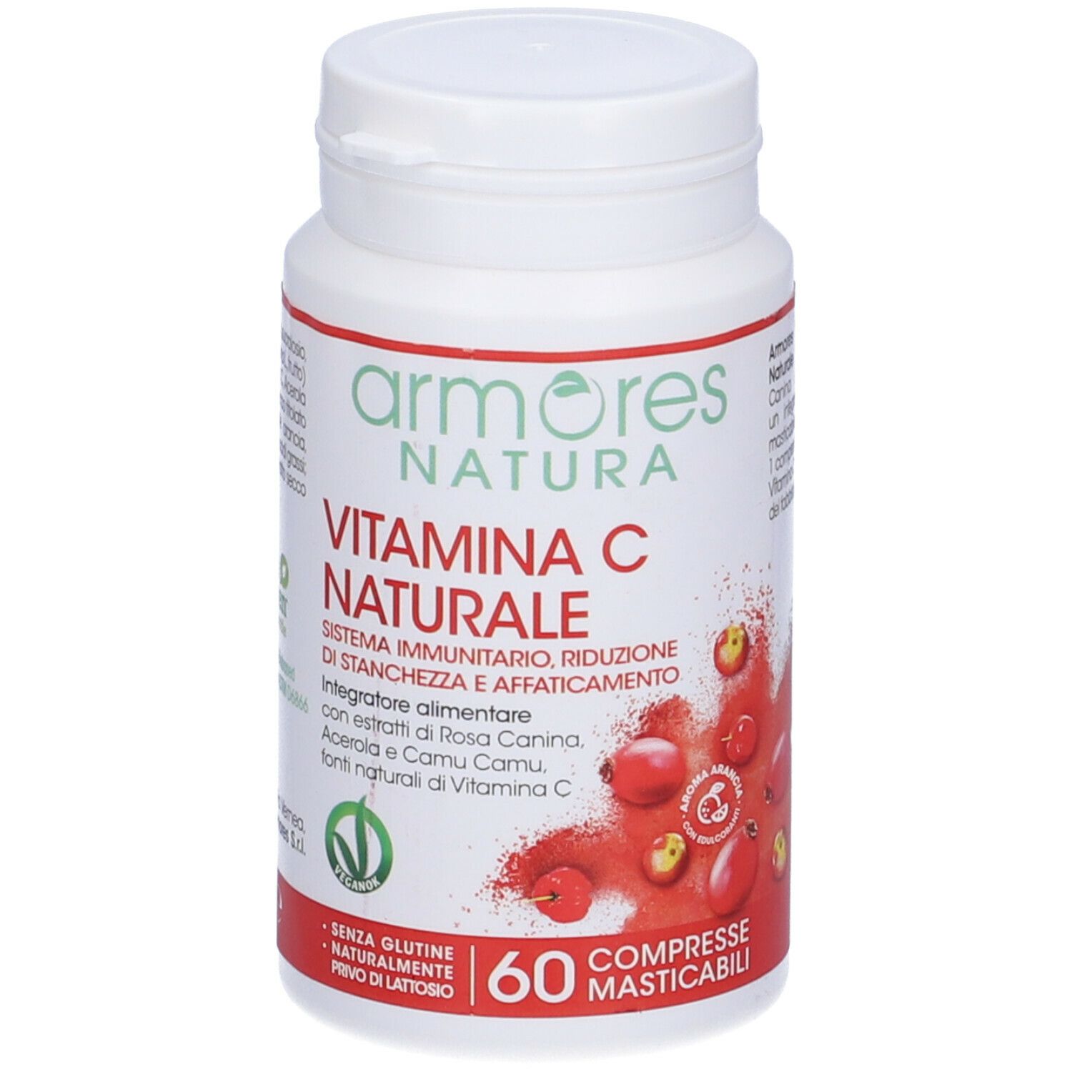 Armores Natura Vitamina C Naturale 84 g Compresse masticabili