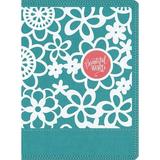 Zondervan 178982 NIV Beautiful Word Coloring Bible for Girls-Teal Leathersoft Hardcover Book