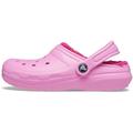 Crocs Classic Lined Clog K, Taffy Pink, 3 UK Child