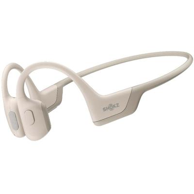 Shokz Openrun Pro Premium Bone Conduction Open-Ear Sport Headphones Biege S810-ST-BG-US
