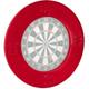 Bordure de protection R7,bague cible pour jeu de fléchettes tournoi dartboard 45 cm, ø 72 cm, rouge