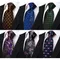Cravates de luxe pour hommes accessoires corbatas 138 hombre paisley pour hommes injPlaid cravate