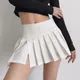 Mini jupe taille haute pour femmes vêtements vintage jupe plissée mode coréenne jupes de tennis