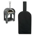 Suyin Outdoor Pizza Oven Cover Waterproof Dustproof Pizza Oven Protection Cover for Wood-Fired Cha Rcoal Fired Pizza Oven