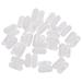 20 Pcs White Plastic Curtain Chain Connector Roller Blinds Pull Cord Connector Replacement Cord Connector Clips Tool