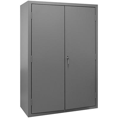 Durham Mfg 16-Gauge 48" x 24" x 72" 4-Shelf Steel Storage Cabinet with Flush Doors 2502-4S-95