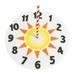 Sun Dial Craft Kit Craft Kits Paper Plate Craft Kits Hanging Decor Craft Kits 12 Pieces Multicolor