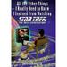 Pre-Owned All the Other Things I Really Need to Know I Learned from Watching Star Trek the Next Generation (Hardcover) 067101000X 9780671010003