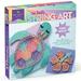 Craft-tastic DIY String Art - Craft Kit for Kids - Everything Included for 2 Fun Arts & Crafts Projects - Features a Sparkly Sea Turtle & Hibiscus Flower Patterns