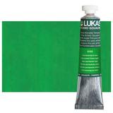 LUKAS Designer s Gouache Master Opaque Watercolor Paint - Single 20 ml Tube - Permanent Green Light
