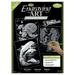 Royal & Langnickel(R) Foil Engraving Value Pack 8.75 X11.5 -Silver - Turtle Sea Horse & Dolphins